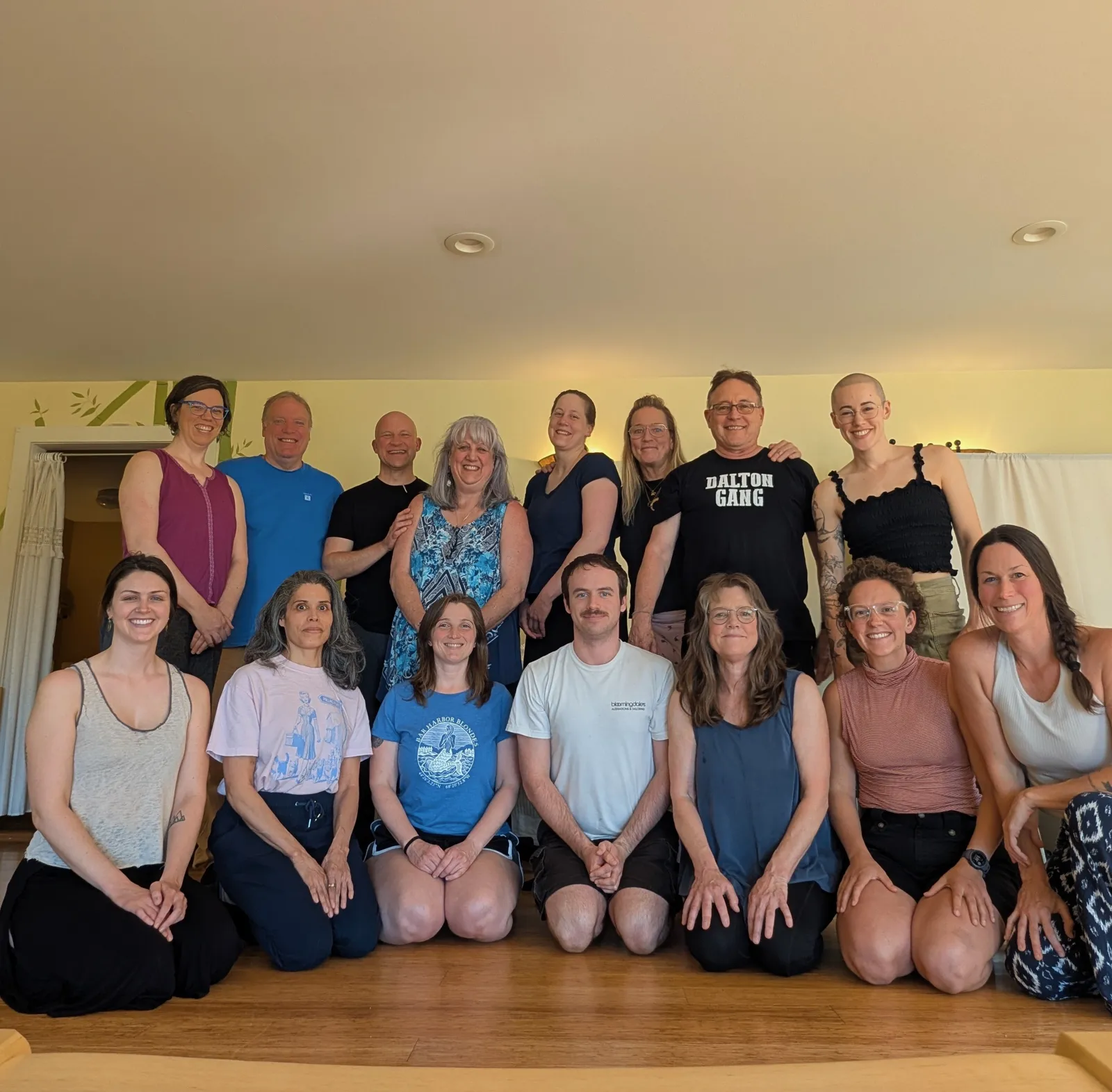 Stephen Casillas with fellow practitioners at a continuing education workshop